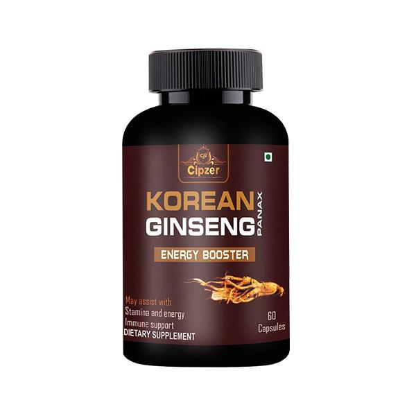 Cipzer Korean Ginseng Energy Booster Capsule 60's - Speciality Medicine