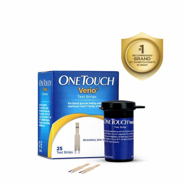 Netmeds | Onetouch Verio Test Strip 25'S