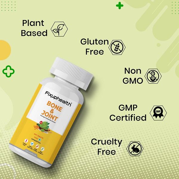 FixUpHealth Bone & Joint Tablets 60's - Calcium And Minerals