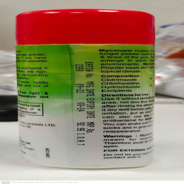MYCONORM Dusting Powder 75gm - Fungal Infections-Taa