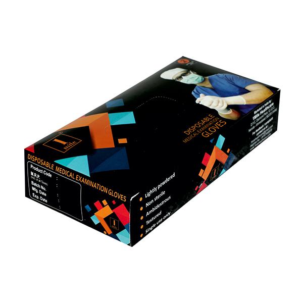 1Mile Disposable Medical Examination Gloves (XS) 80's - Gloves - S