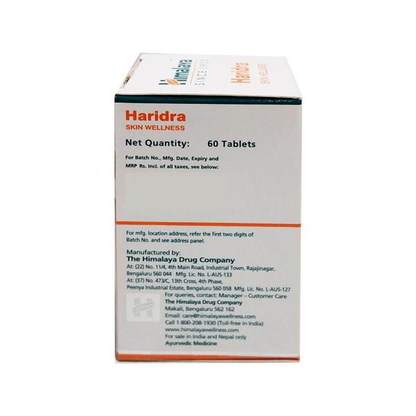 Himalaya Wellness Haridra Tablet 60's - Speciality Medicines