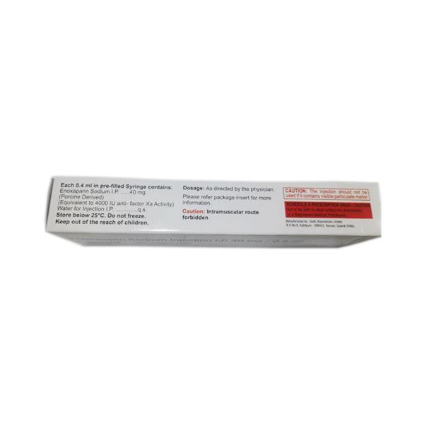 EUPARIN Prefilled Syringe(Pfs) 0.4ml - Blood Clot-Ant