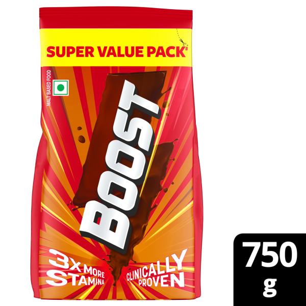 Netmeds | Boost 3X Stamina Powder 750 gm (Refill Pack)