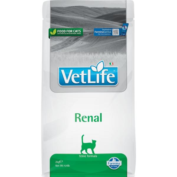 Vet Life Renal Dry Cat Food 2 kg