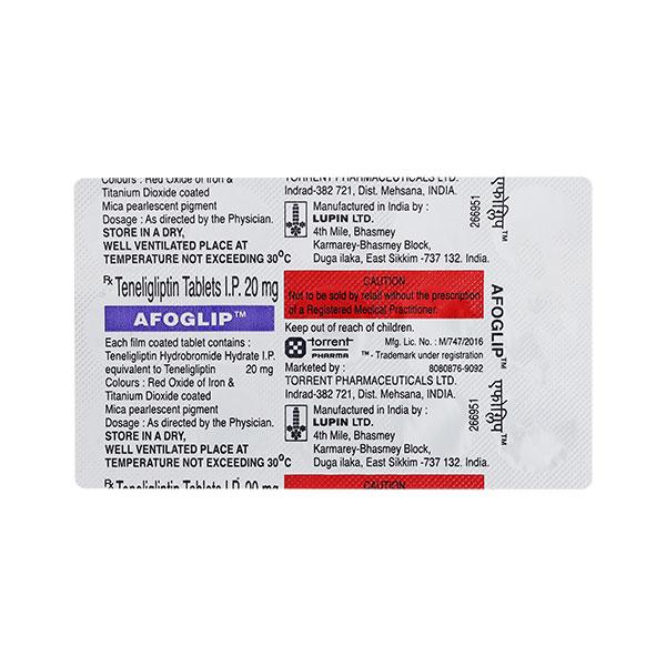 AFOGLIP Tablet 15's - Diabetes-Ant