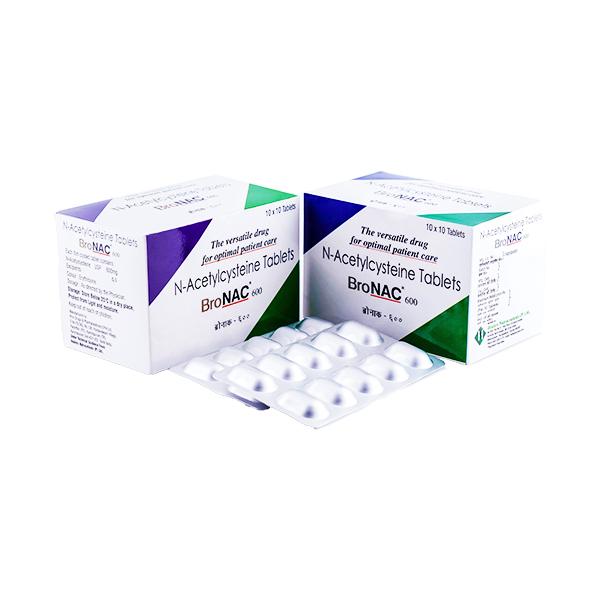 Bronac 600mg Tablet 10'S - Cough And Cold-Cou