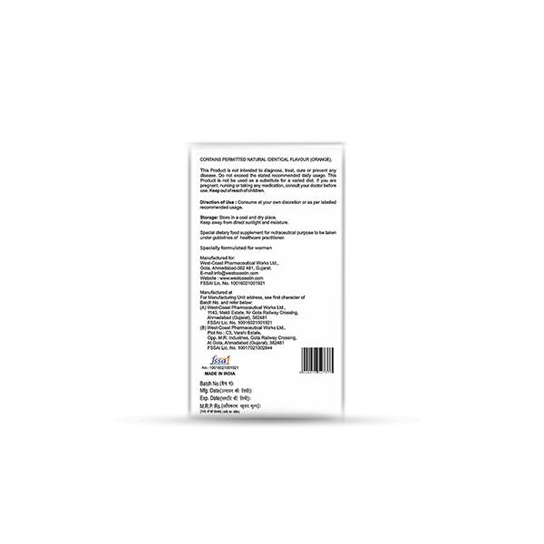 SheNeed Collagen Hair Shots Sachet - Orange (Pack of 30 x 15 gm) - Hair & Skin