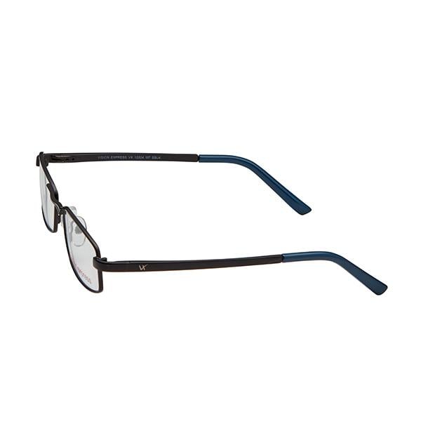 Vision Express 12004 Black Rectangle Eyeglasses (Including Anti-Reflective Coating Lens) 1's - Wearables Eye Glasses