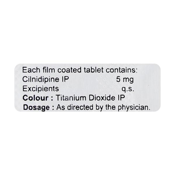 INDAPACE 5 Tablet 10's - Hypertension-Cal