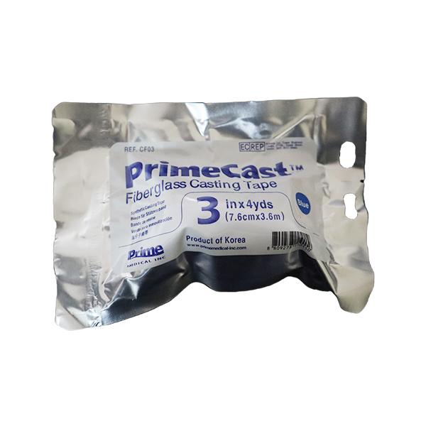 Primecast Fibreglass Casting Tape (7.5 cm x 3.6 mtr) - Blue - Tapes & Films