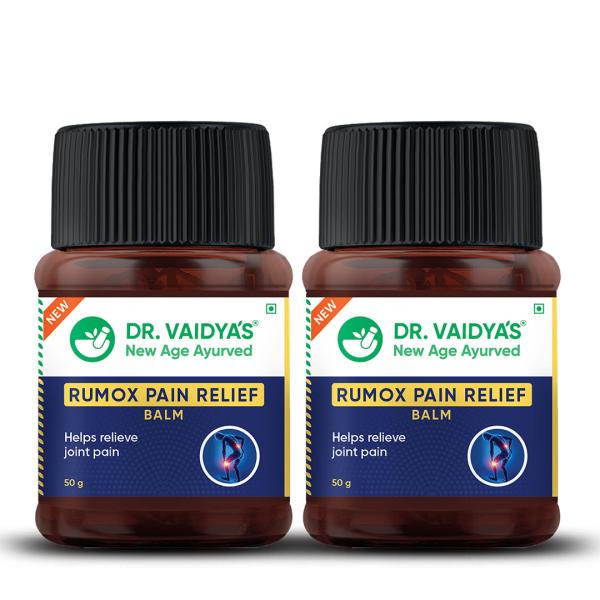 Dr.Vaidya's Rumox Pain Relief Balm (Pack of 2 x 50gm) 1's - Pain Relief (Ayush)