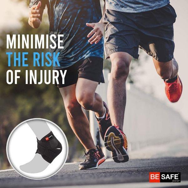 Be Safe Forever Ankle Support Neo Compression Protection (Pack of 2) (L) - Ankle/Foot Supports