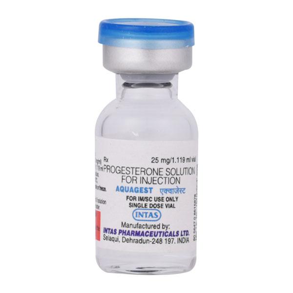 AQUAGEST 25 Injection 1.119ml - Hormonal Therapy-Oes