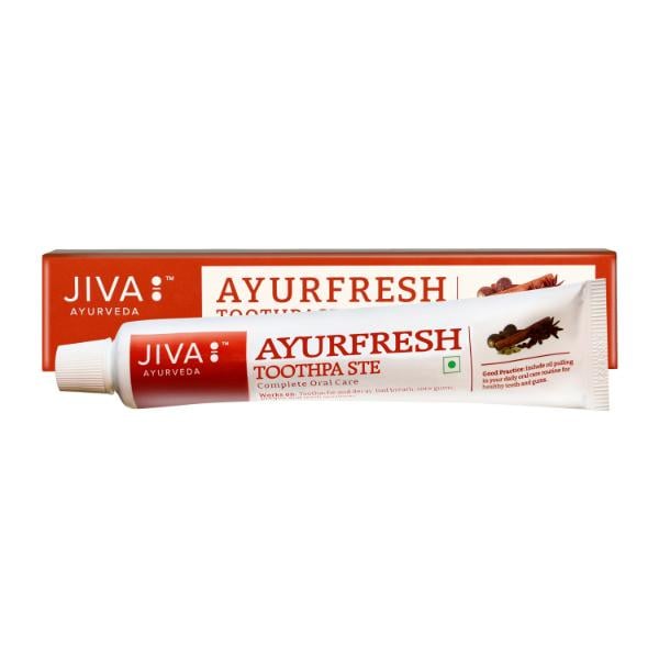 Jiva Ayurveda Ayurfresh Tooth Paste 100 gm - Toothpaste