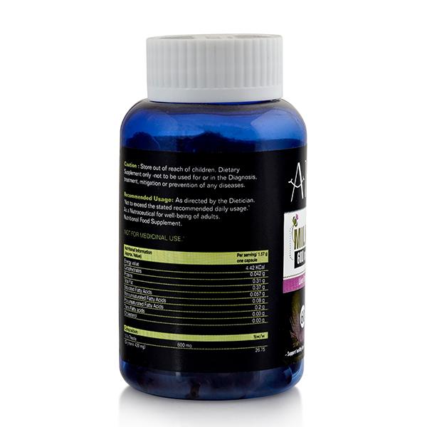 Alvizia Milk Thistle 600 mg Softgel Capsule 60's - Vital Health