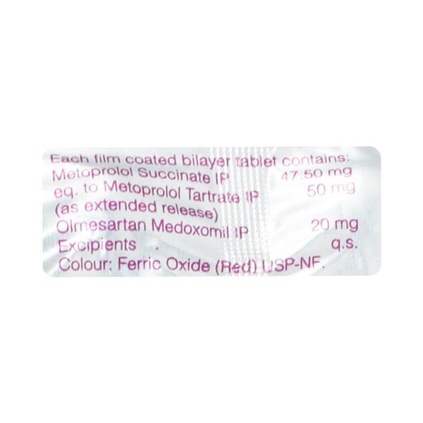 Olmezest Beta 50mg Tablet 10'S - Hypertension-Ana
