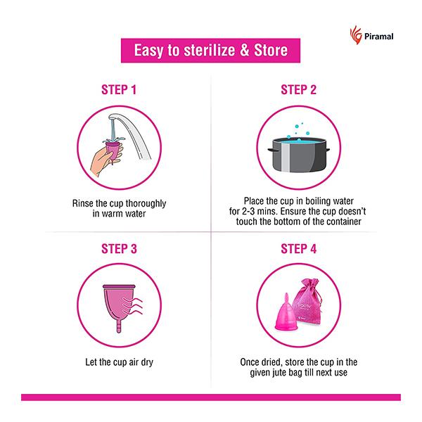 i-activ Menstrual Cup (M) - Menstrual Cups