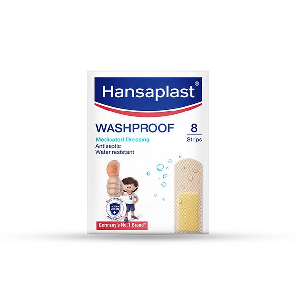 Netmeds | Hansaplast Medicated Dressing Bandage - Washproof 8's
