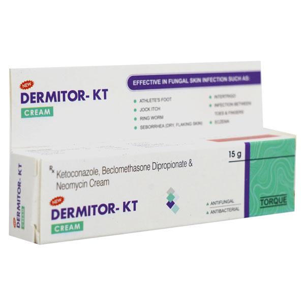 DERMITOR KT New Cream 15gm - Skin Infections-Toc
