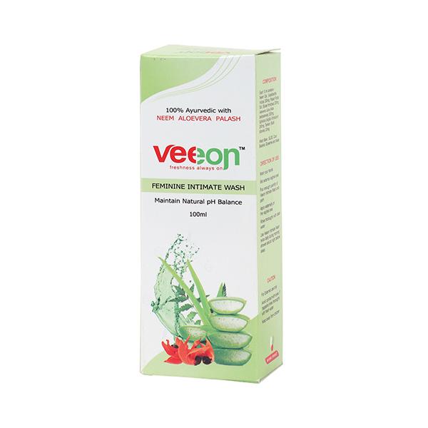 Veeon Foaming Wash Ayurvedic Feminine 100 ml - Intimate Care