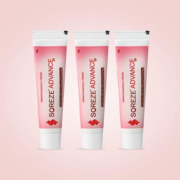 Netmeds | Soreze Advance Gel (Pack of 3 x 15 gm) 1's