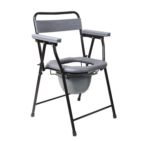 Entros Commode Chair - Oval (EHS-C779B) - Wheelchairs & Walking Sticks