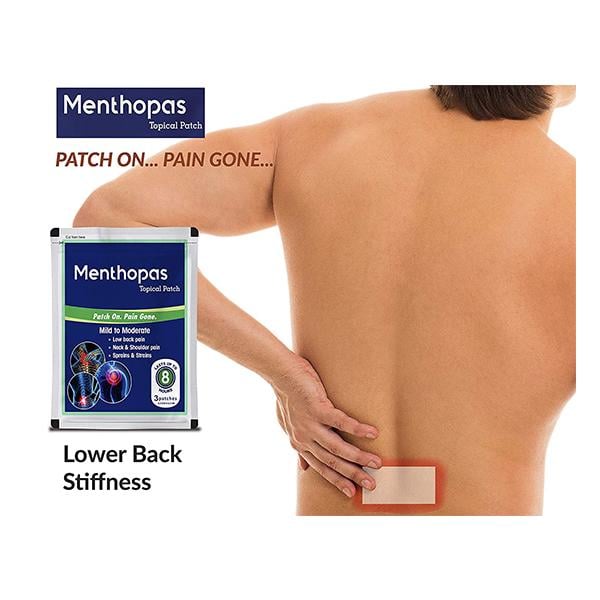 Menthopas Topical Pain Relief Patch (Pack of 10 x 3's) - Roll-On/Patch