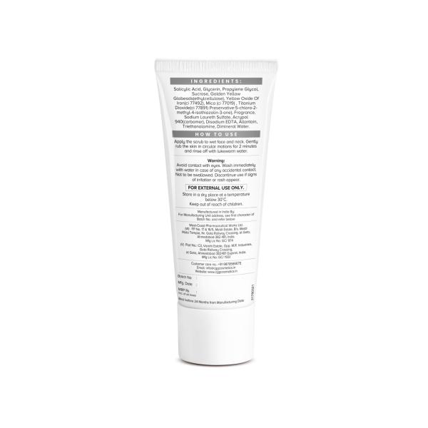 CGG Cosmetics Detan Scrub- for All Skin Types 50 gm - Scrubs & Exfoliants