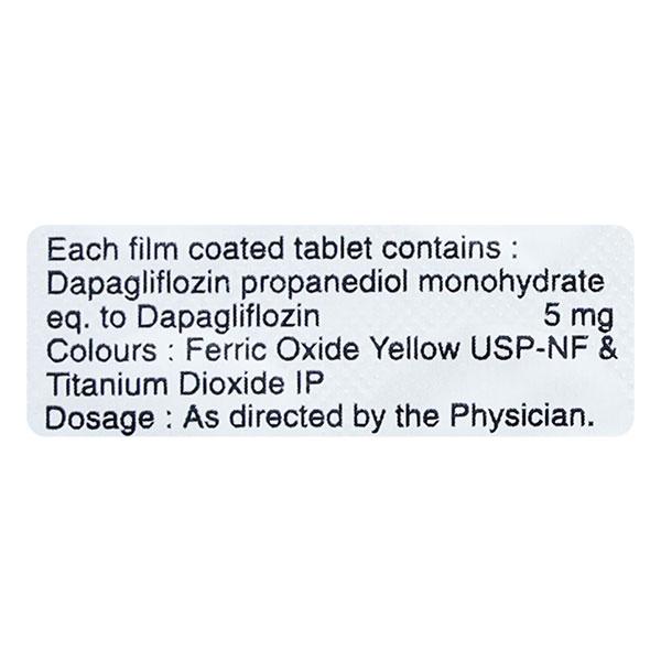 DAPASPEC 5 Tablet 10's - Diabetes-Ant