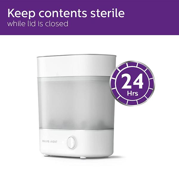Philips Avent Advanced Bottle Sterilizer (SCF291/00) - White - Baby Safety