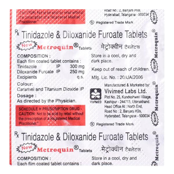 Netmeds | Metroquin Tablet 10'S