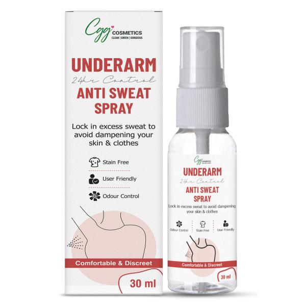 CGG Cosmetics Underarm 24 Hr Control Anti - Sweat Spray 30 ml - Others