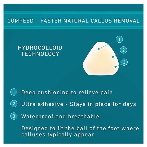 Compeed Callous Plaster (M) 6's - Bandages