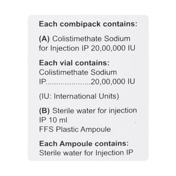 Guficol Plus 2Miu Injection 1'S - Bacterial Infections-OAB