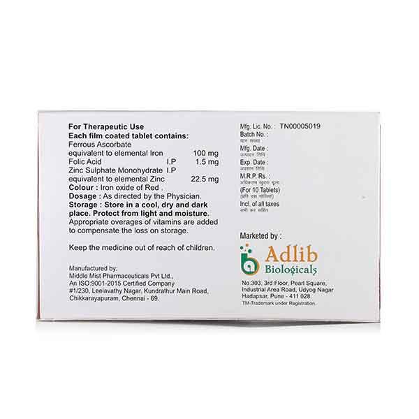 ABFER XT Tablet 10's - Supplements-Vam