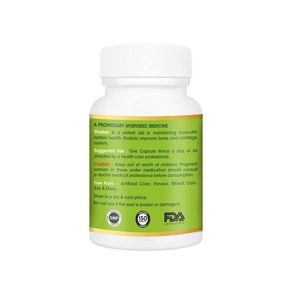 VitaGreen Shallaki Capsules 60's - Herbal Dietary Supplement