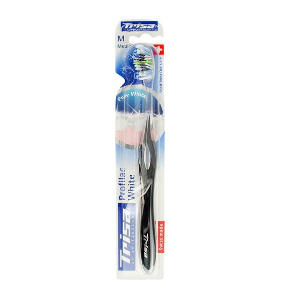 Trisa Profilac White Medium Toothbrush 1's