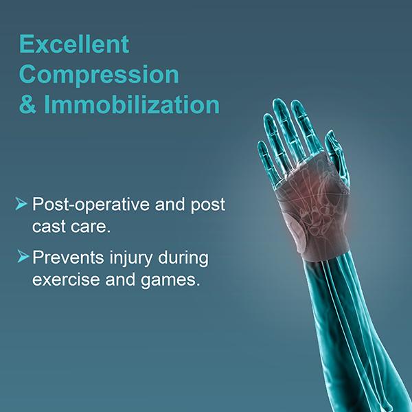 Tynor Wrist Brace with Thumb (One Size Fits All) (E 06) - Hand/Wrist Supports