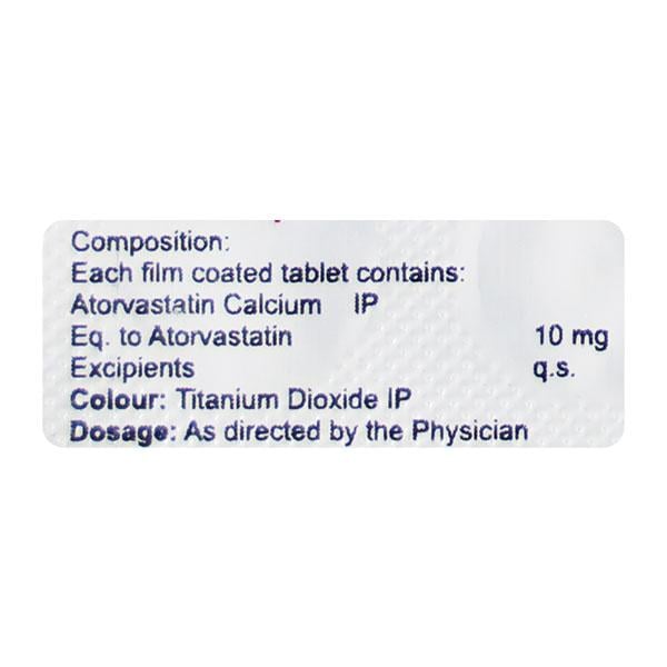 Torcad 10mg Tablet 10'S - High Cholesterol-Dys