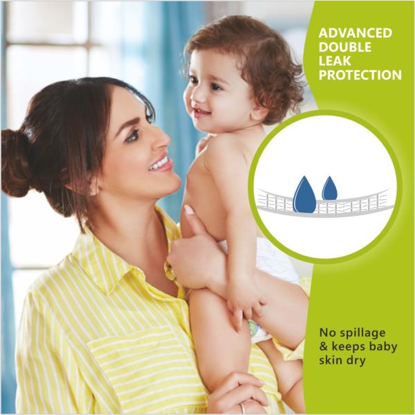 Little Angel Baby Diaper Pants (M) (Pack of 2 x 74's) - Diapers & Wipes