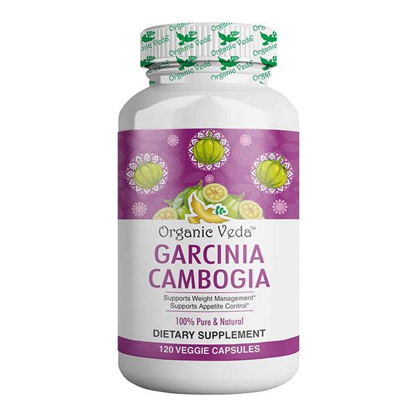 Organic Veda Garcinia Cambogia Veg Capsule 120's - Pure Herbs