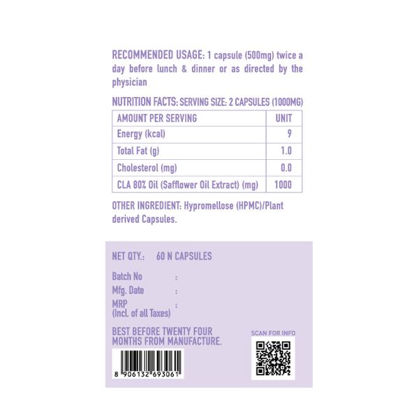 Dr.Morepen CLA 1000 Body Toning Capsule 60's - Weight Loss