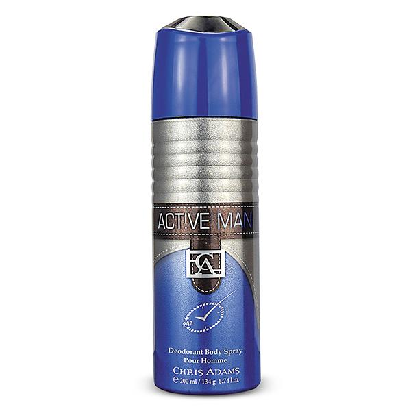 Netmeds | Chris Adams Active Man Deodorant Body Spray 200 ml
