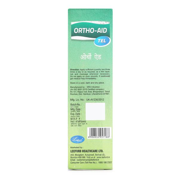 ORTHO AID Tel 100ml - Pain Relief Oil