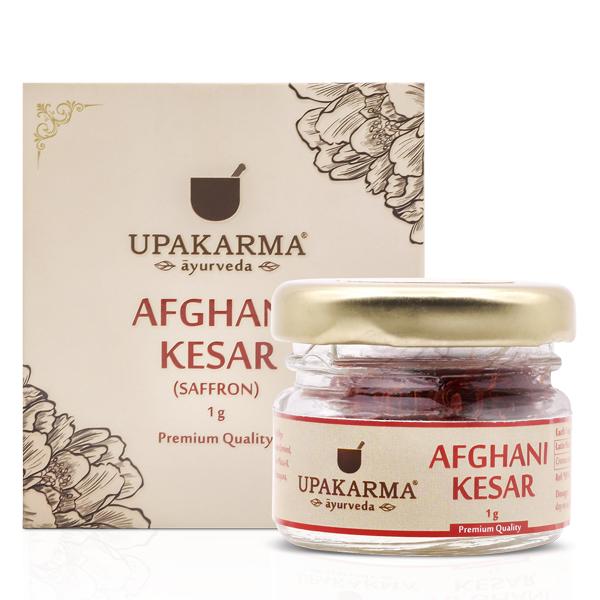 Upakarma Ayurveda Afghani Kesar (Saffron) 1 gm - Personal Care (Ayush)