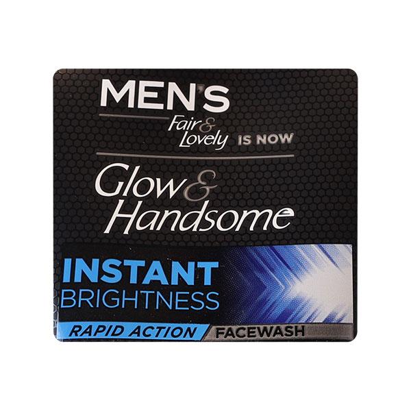 Fair & Lovely Men's Instant Brightness Rapid Action Face Wash 100 gm - Face Wash & Cleansers