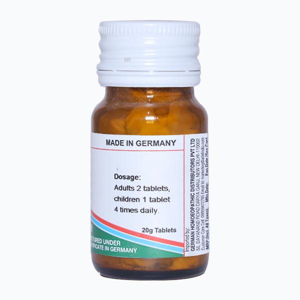 Adel Graphites. 3X (4 grain) Tablet 20 gm - Triturations (Homeo Tablets)