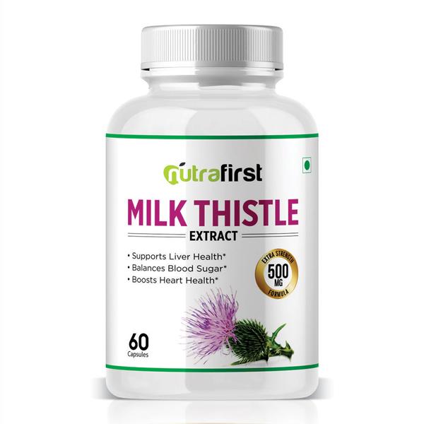 Nutrafirst Milk Thistle Extract Capsule 60's - Herbal Dietary Supplement