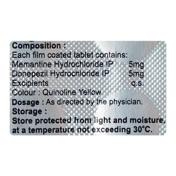 COGMENTIN 5mg Tablet 15's - Alzheimer-Neu